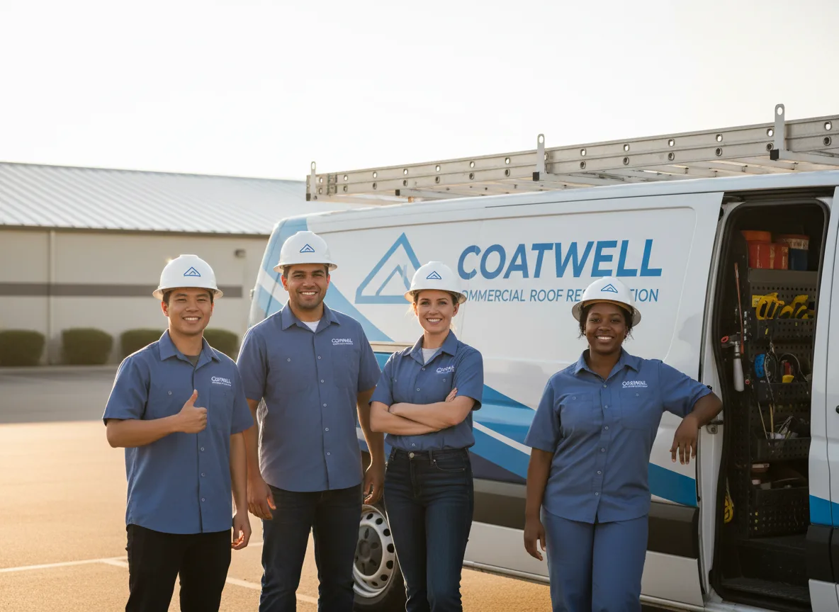 Commercial roof coating company in South Elgin, IL
